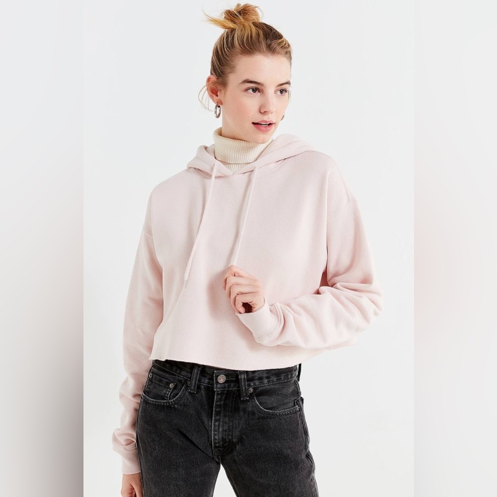 UO Out From Under Cropped Hoodie